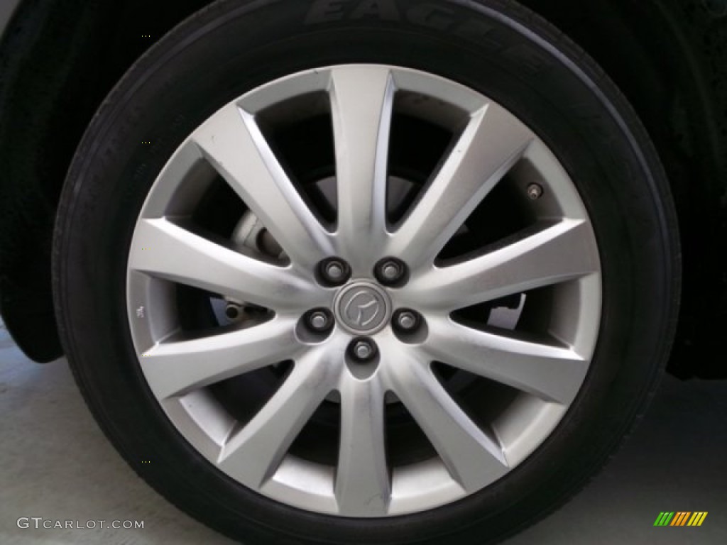 2008 CX-9 Grand Touring - Galaxy Gray Mica / Black photo #11