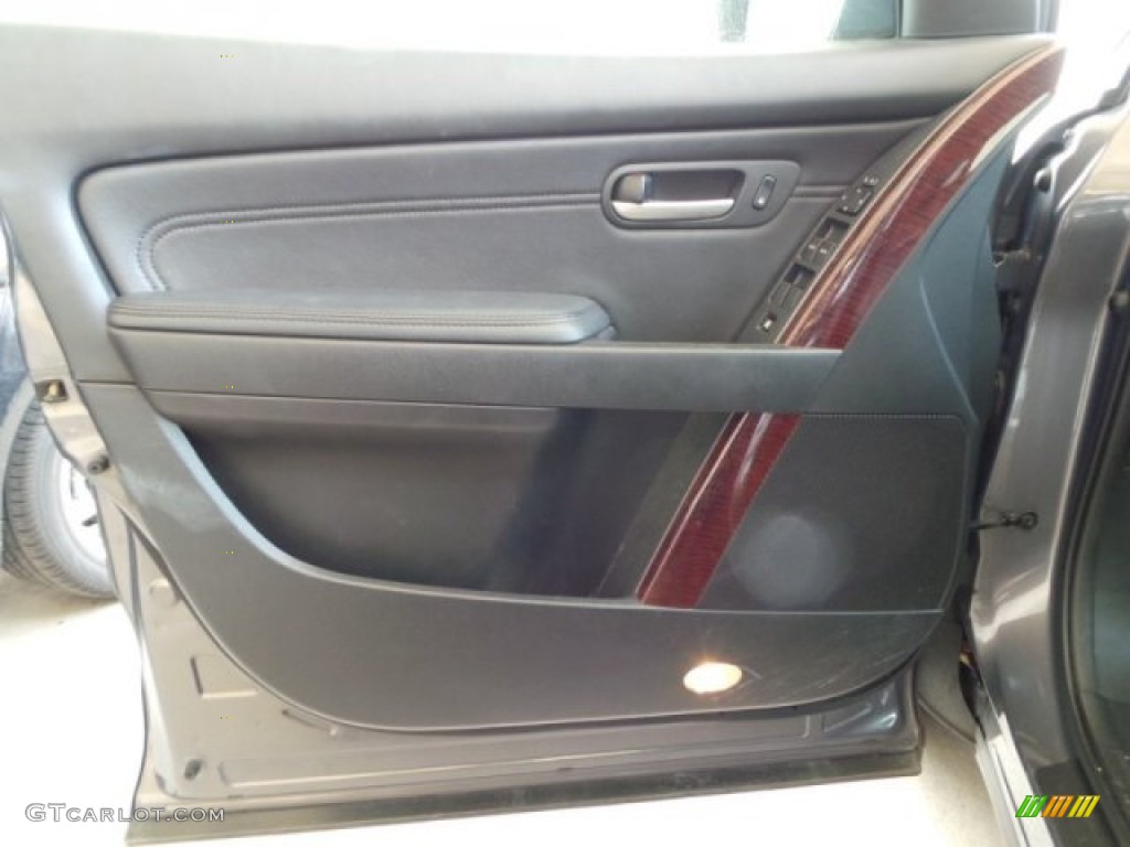 2008 CX-9 Grand Touring - Galaxy Gray Mica / Black photo #12