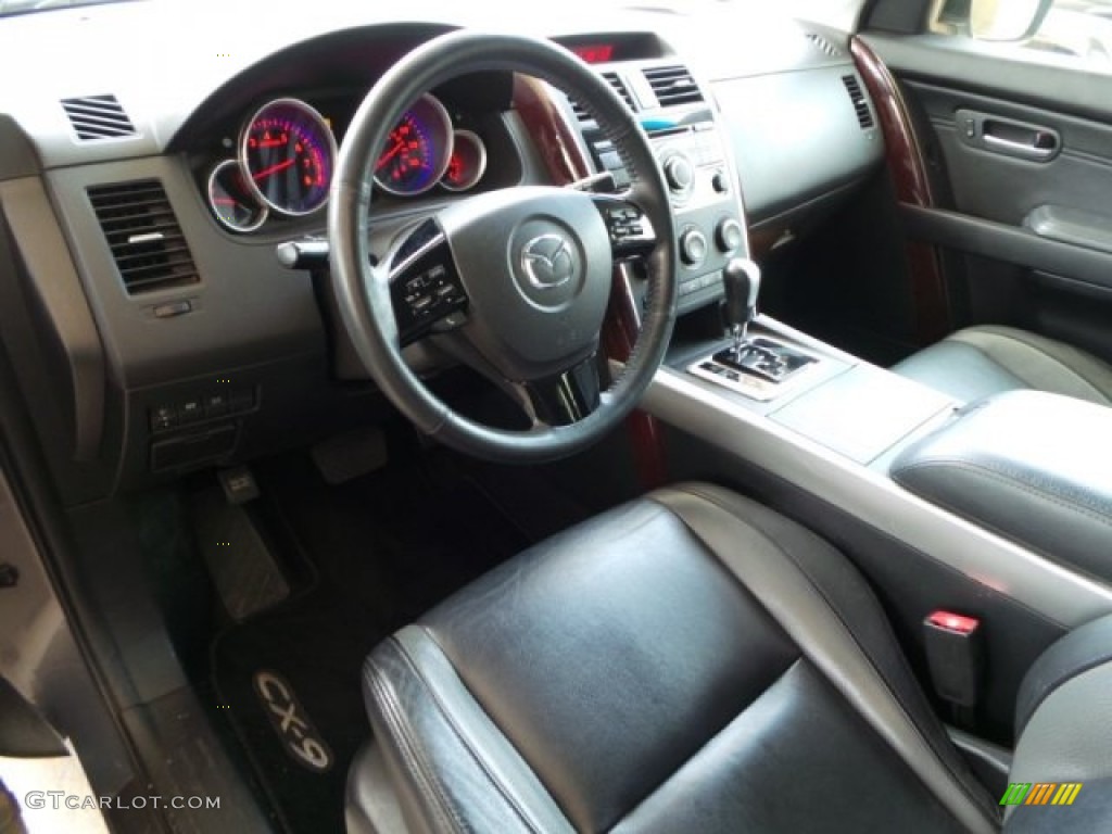 2008 CX-9 Grand Touring - Galaxy Gray Mica / Black photo #13