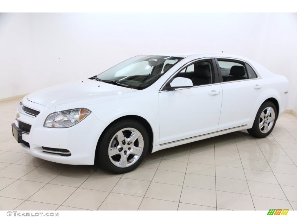 Summit White 2010 Chevrolet Malibu LT Sedan Exterior Photo #95398868