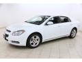 Summit White 2010 Chevrolet Malibu LT Sedan Exterior