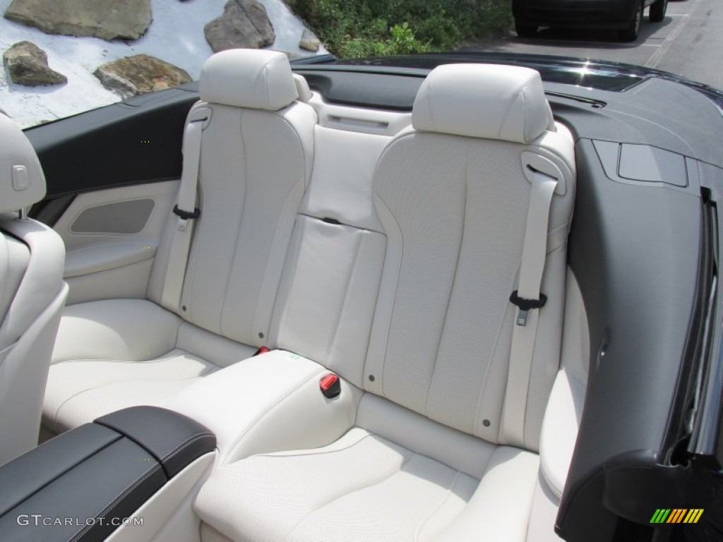 2015 BMW 6 Series 650i xDrive Convertible Rear Seat Photo #95398878
