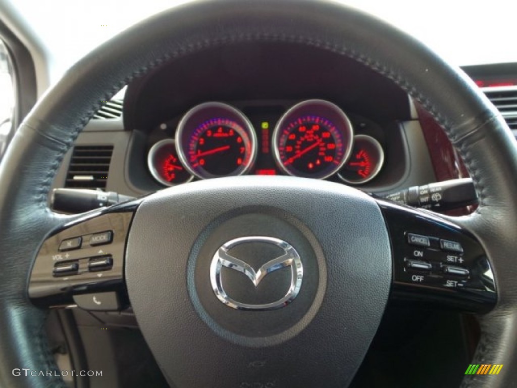 2008 CX-9 Grand Touring - Galaxy Gray Mica / Black photo #24
