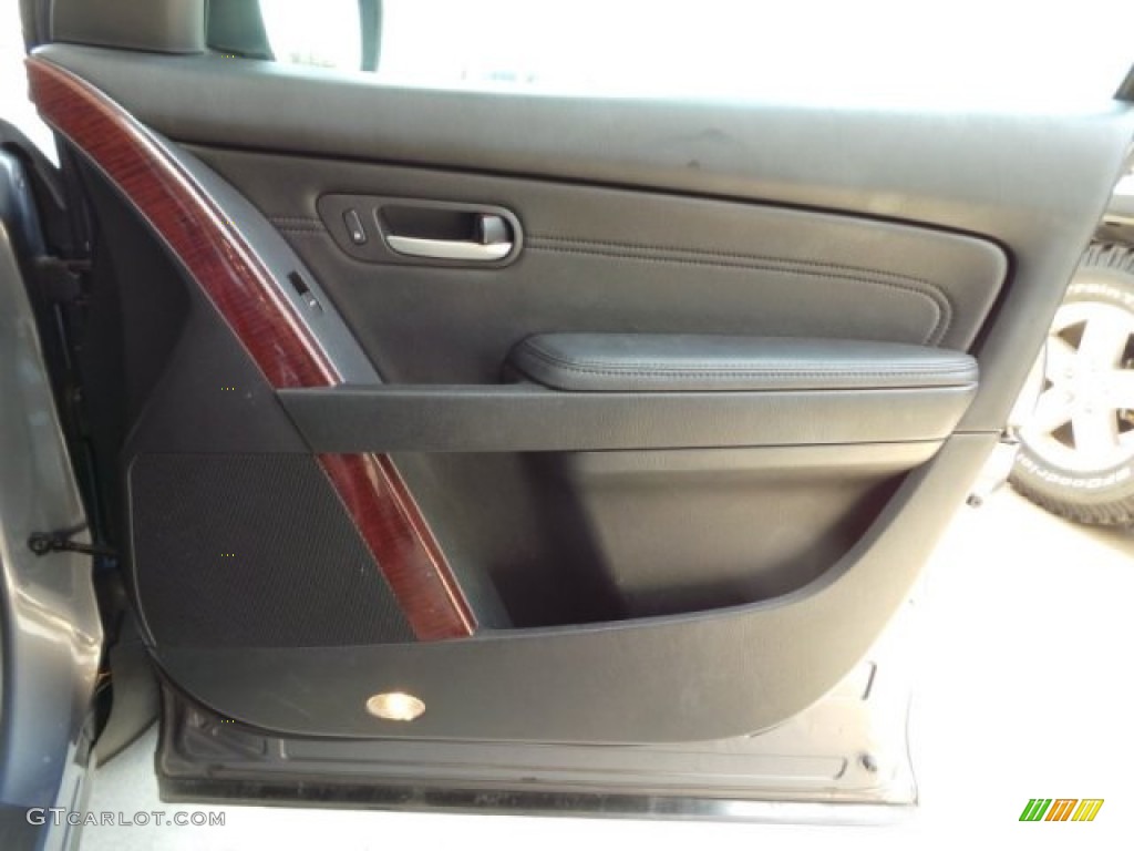 2008 CX-9 Grand Touring - Galaxy Gray Mica / Black photo #35