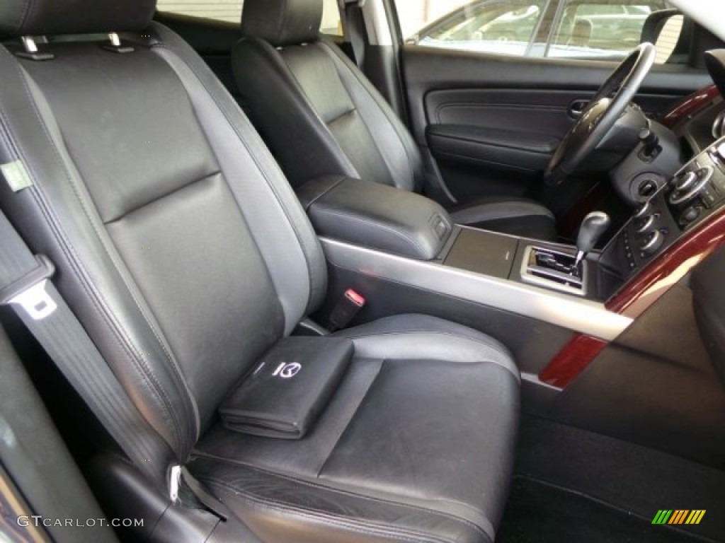 2008 CX-9 Grand Touring - Galaxy Gray Mica / Black photo #37