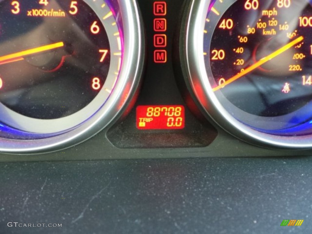 2008 CX-9 Grand Touring - Galaxy Gray Mica / Black photo #41
