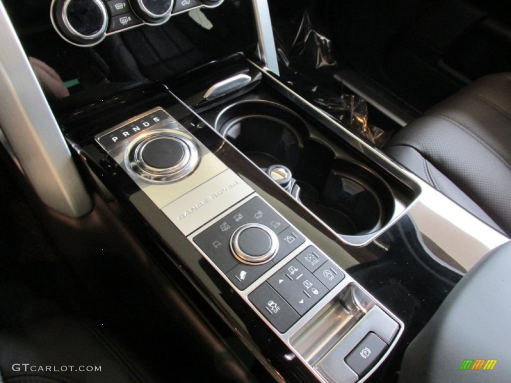 2014 Range Rover Supercharged - Santorini Black Metallic / Ebony/Ebony photo #16