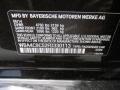 475: Black Sapphire Metallic 2015 BMW 4 Series 428i xDrive Gran Coupe Color Code