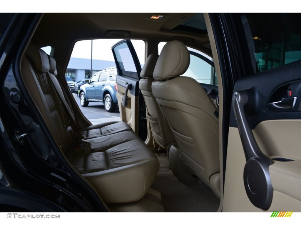 2009 CR-V EX-L - Crystal Black Pearl / Ivory photo #13