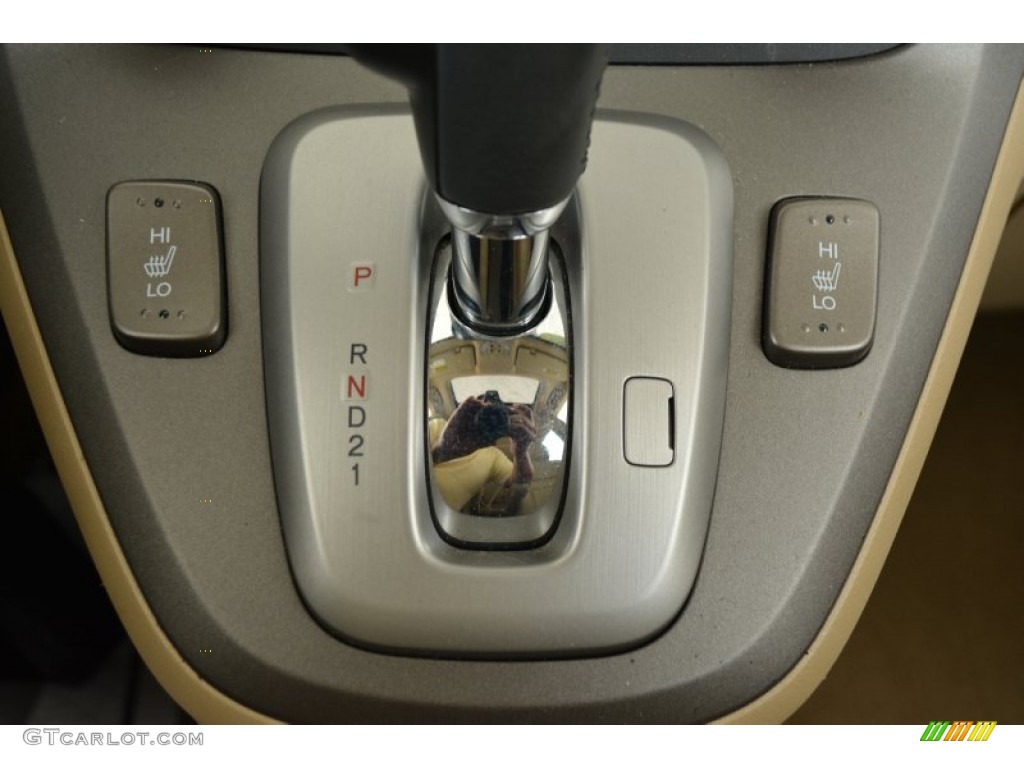 2009 CR-V EX-L - Crystal Black Pearl / Ivory photo #25