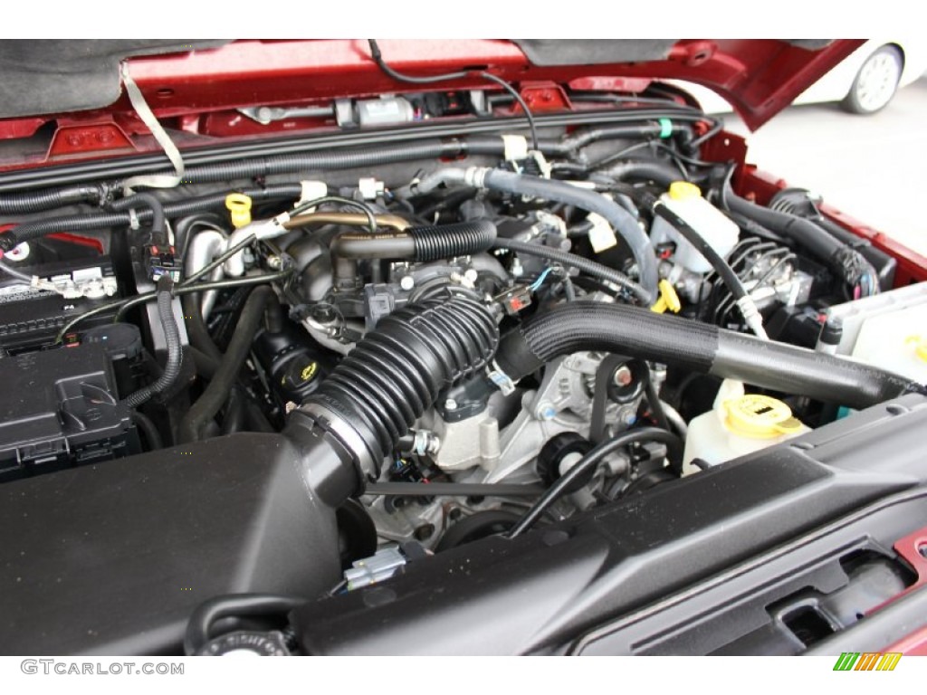 2009 Jeep Wrangler Sahara 4x4 3.8 Liter OHV 12-Valve V6 Engine Photo #95401632
