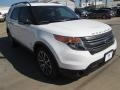 2015 Oxford White Ford Explorer XLT  photo #1