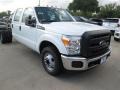 Oxford White 2015 Ford F350 Super Duty XL Crew Cab Chassis