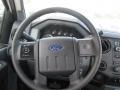 Steel 2015 Ford F350 Super Duty XL Crew Cab Chassis Steering Wheel