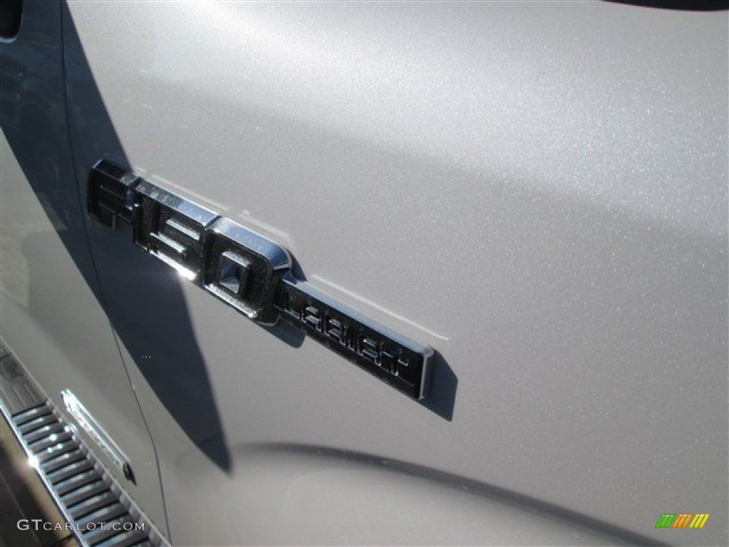 2014 F150 Lariat SuperCrew - White Platinum / Pale Adobe photo #3