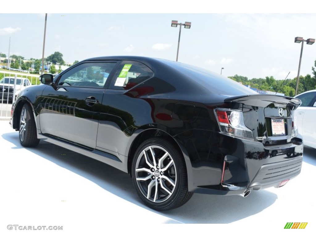 Black 2015 Scion tC Standard tC Model Exterior Photo #95403593