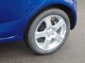 2014 Blue Topaz Metallic Chevrolet Sonic LTZ Hatchback  photo #3