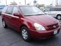 2008 Claret Red Metallic Kia Sedona LX  photo #2