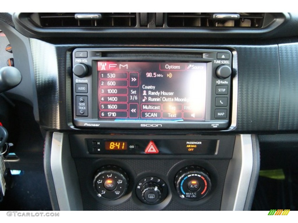 2014 Scion FR-S Standard FR-S Model Controls Photos