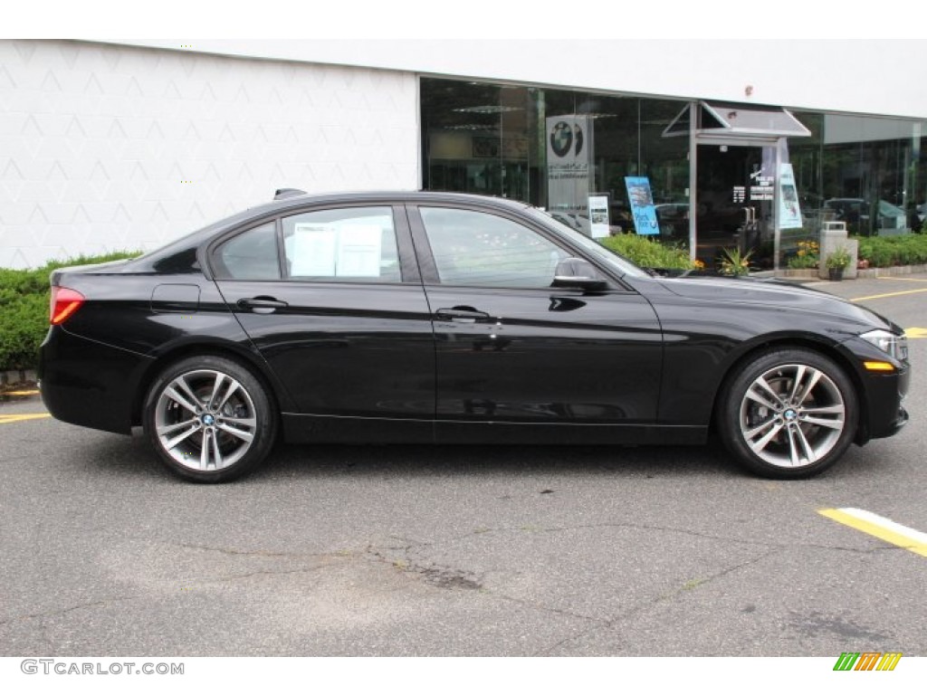 Black Sapphire Metallic 2014 BMW 3 Series 328i xDrive Sedan Exterior Photo #95404763