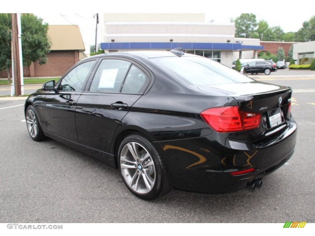 2014 3 Series 328i xDrive Sedan - Black Sapphire Metallic / Black photo #5