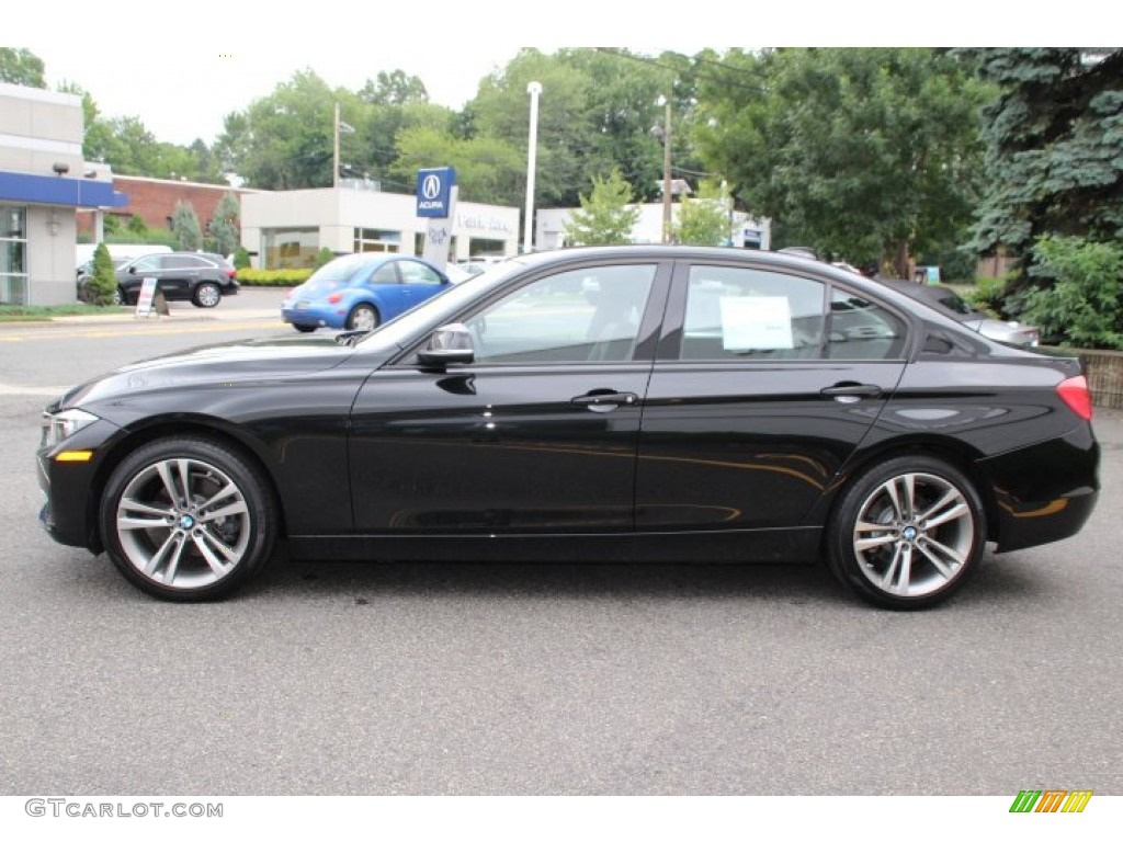 Black Sapphire Metallic 2014 BMW 3 Series 328i xDrive Sedan Exterior Photo #95404832
