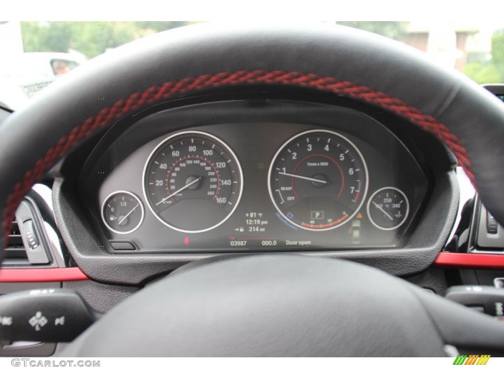 2014 BMW 3 Series 328i xDrive Sedan Gauges Photo #95405081
