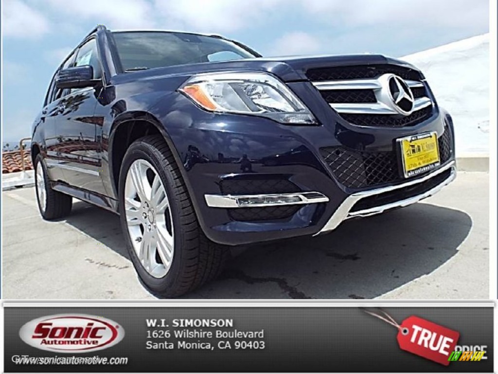 2015 GLK 350 - Lunar Blue Metallic / Sahara Beige/Mocha photo #1