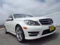 Diamond White Metallic - C 250 Sport Photo No. 11