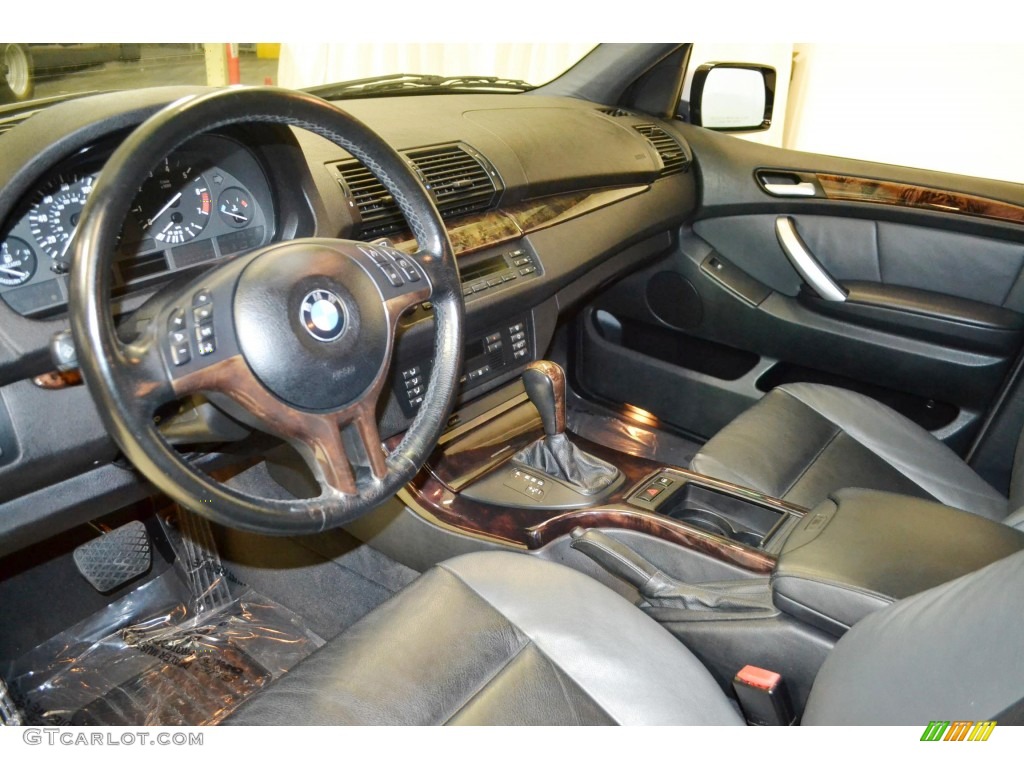2001 BMW X5 3.0i Interior Color Photos