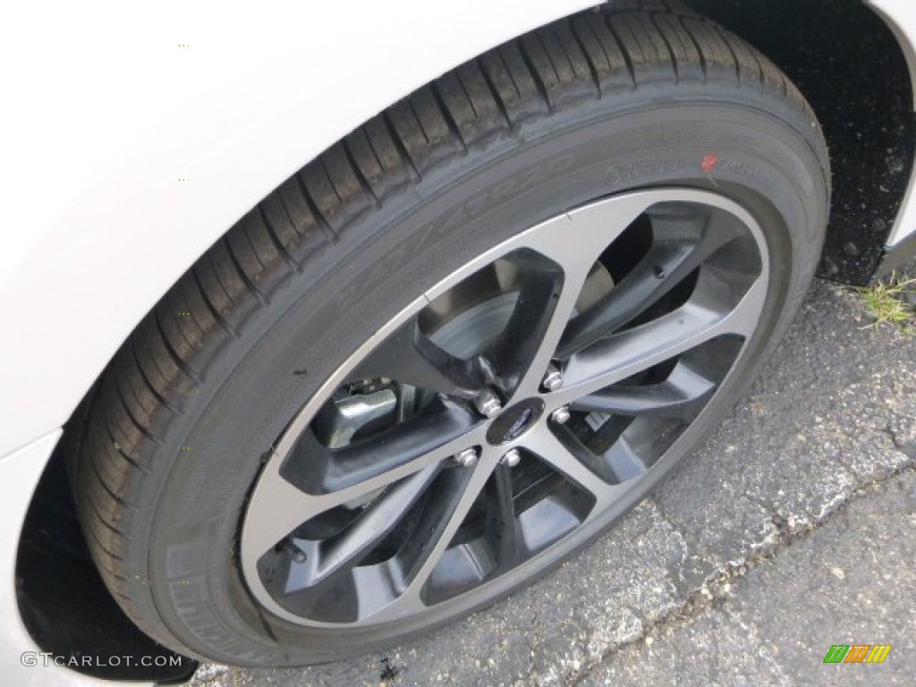2015 Taurus SEL AWD - White Platinum Metallic / Charcoal Black photo #6