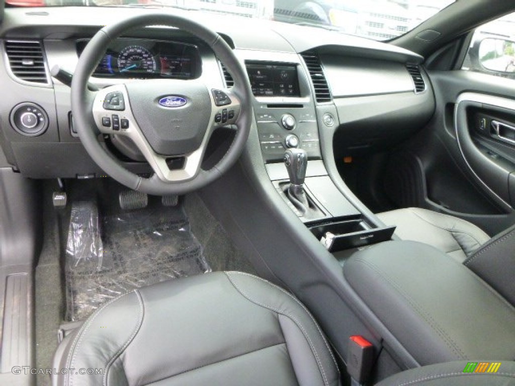 Charcoal Black Interior 2015 Ford Taurus SEL AWD Photo #95408984