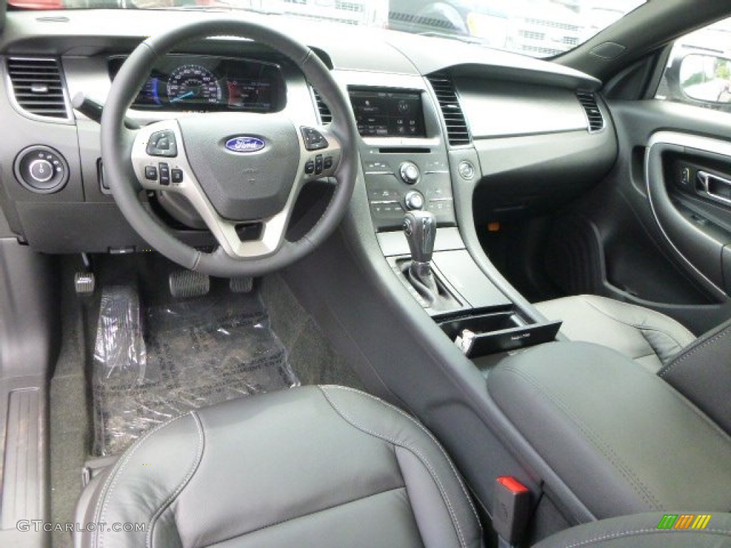 2015 Taurus SEL AWD - White Platinum Metallic / Charcoal Black photo #9