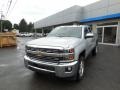 Silver Ice Metallic - Silverado 2500HD LTZ Double Cab 4x4 Photo No. 4