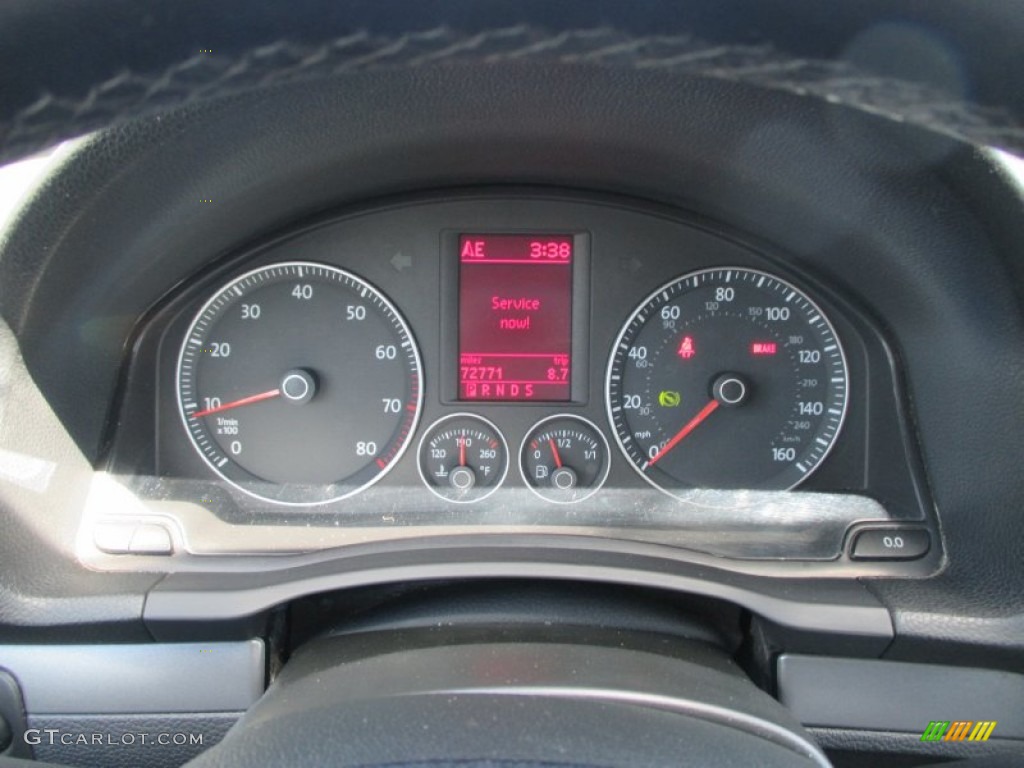 2007 Volkswagen Eos 2.0T Gauges Photos