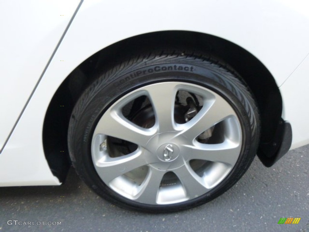 2012 Elantra Limited - Shimmering White / Beige photo #9