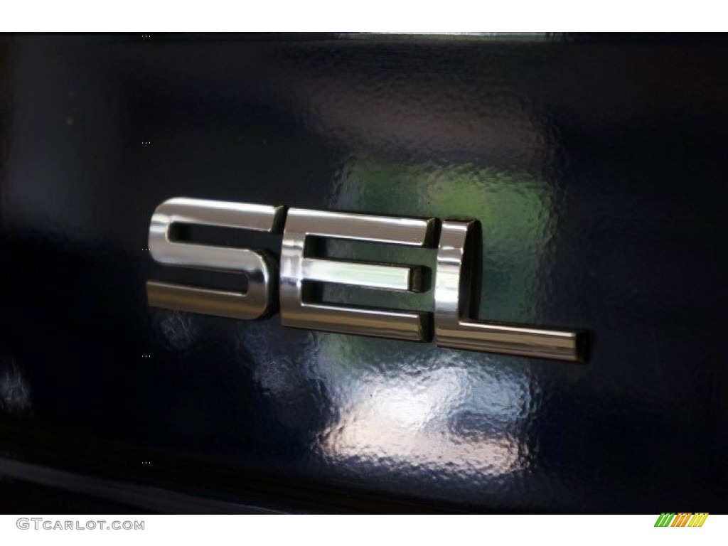2010 Flex SEL AWD - Dark Ink Blue Metallic / Medium Light Stone photo #68