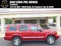 2010 Inferno Red Crystal Pearl Jeep Commander Sport 4x4 #95390972