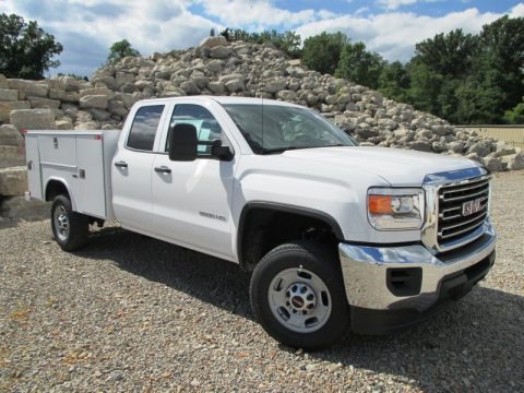 2015 GMC Sierra 2500HD Double Cab 4x4 Utility Truck Data, Info and Specs