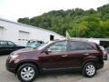 Dark Cherry - Sorento LX V6 AWD Photo No. 5