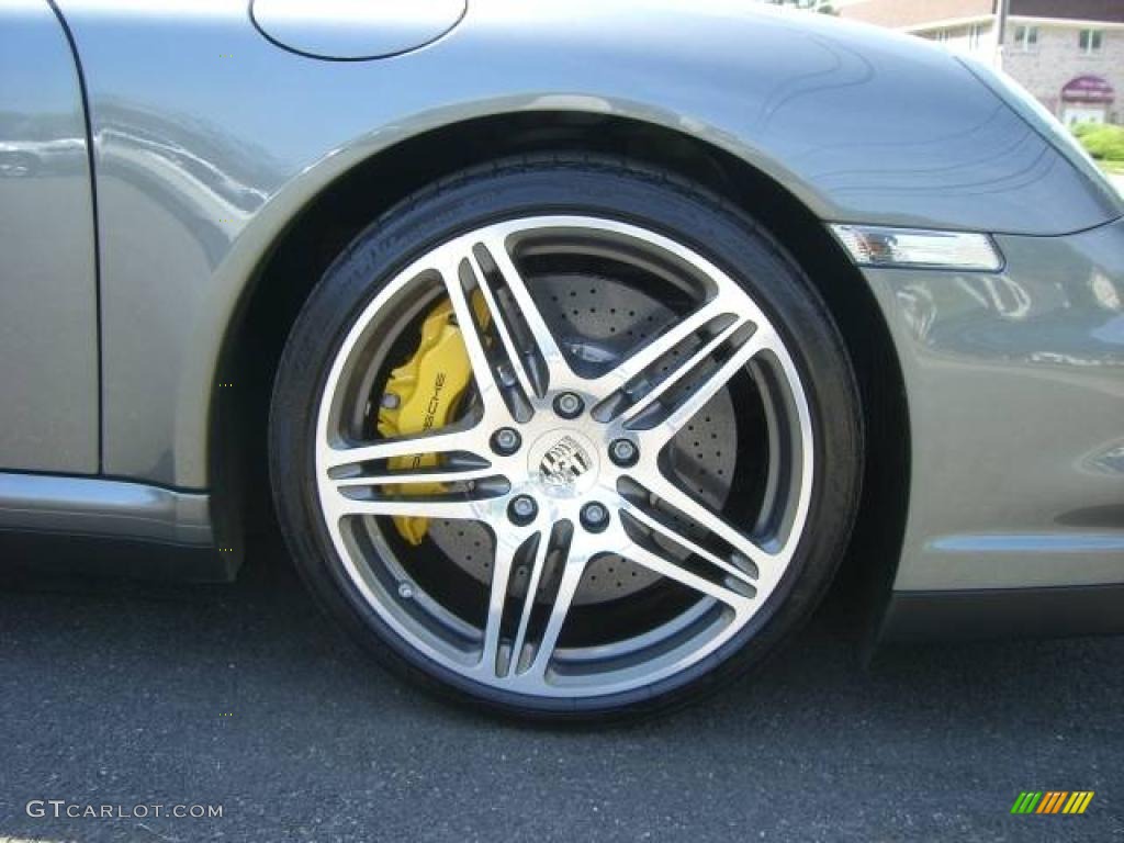 2007 911 Turbo Coupe - Meteor Grey Metallic / Black photo #11