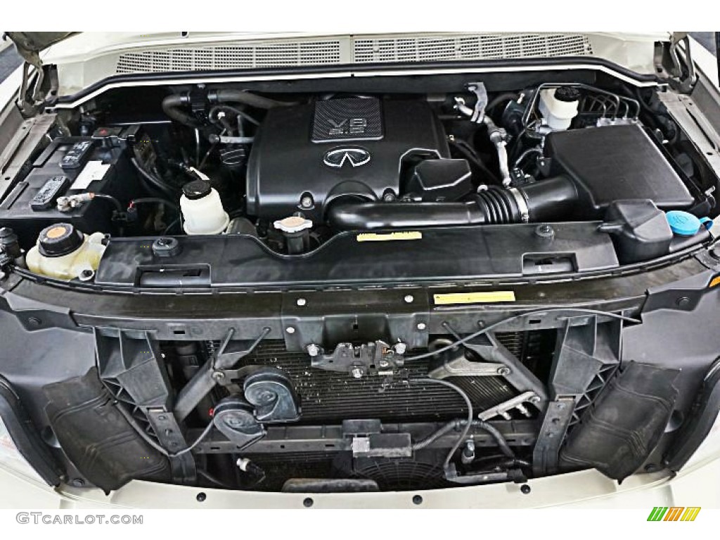 2008 Infiniti QX 56 4WD 5.6 Liter DOHC 32-Valve V8 Engine Photo #95418284