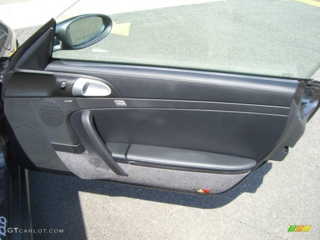 2007 911 Turbo Coupe - Meteor Grey Metallic / Black photo #57