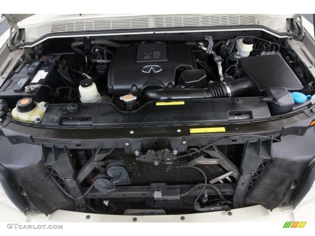 2008 Infiniti QX 56 4WD 5.6 Liter DOHC 32-Valve V8 Engine Photo #95419103