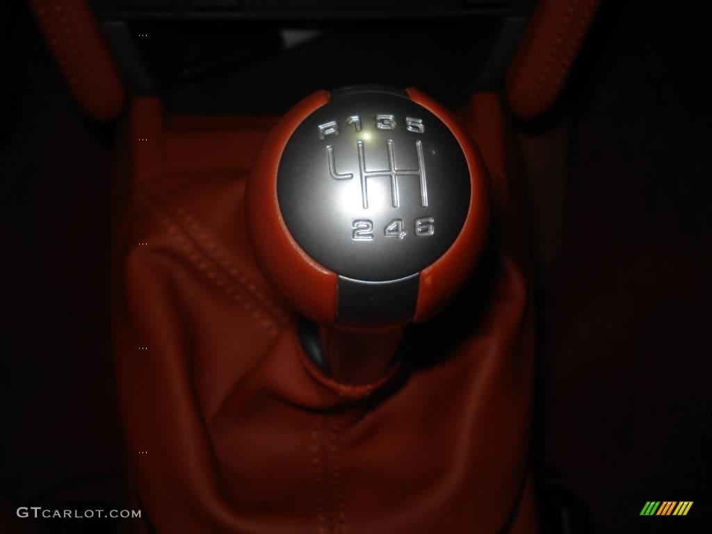 2008 911 Turbo Cabriolet - Meteor Grey Metallic / Black/Terracotta photo #18