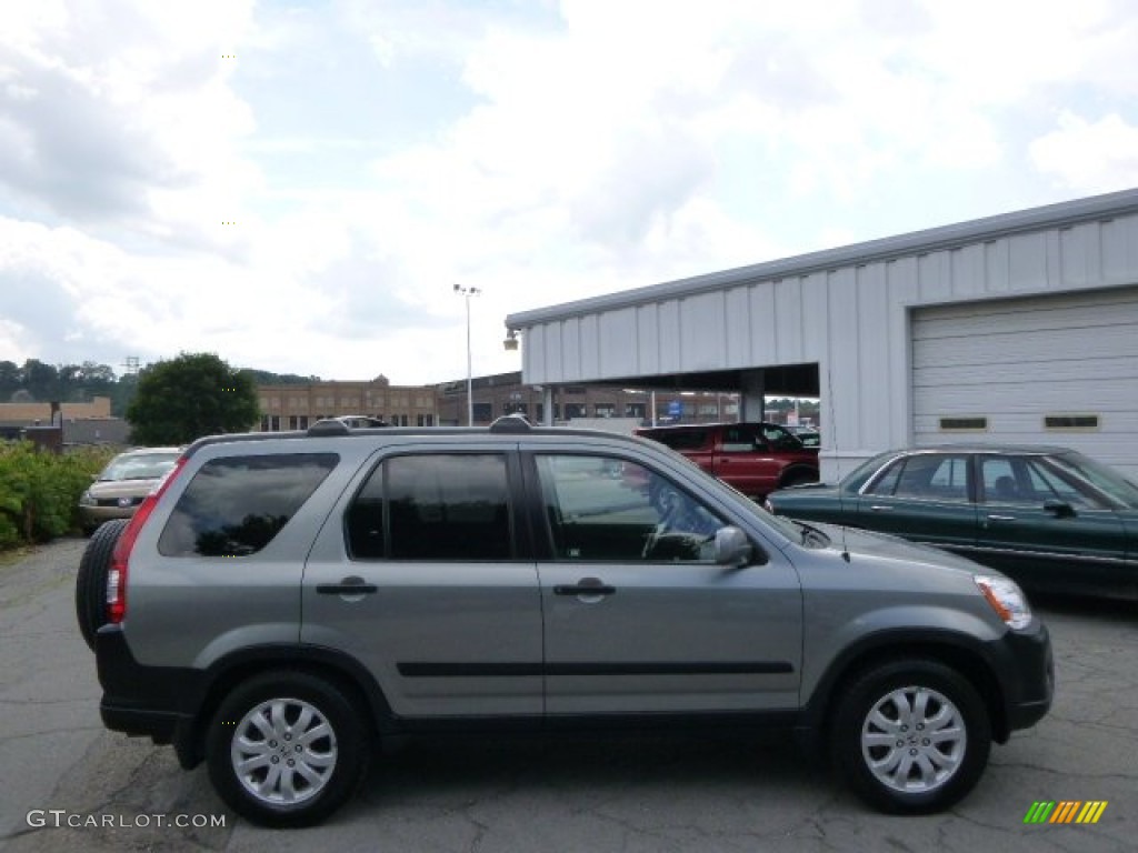 2005 CR-V EX 4WD - Silver Moss Metallic / Black photo #1