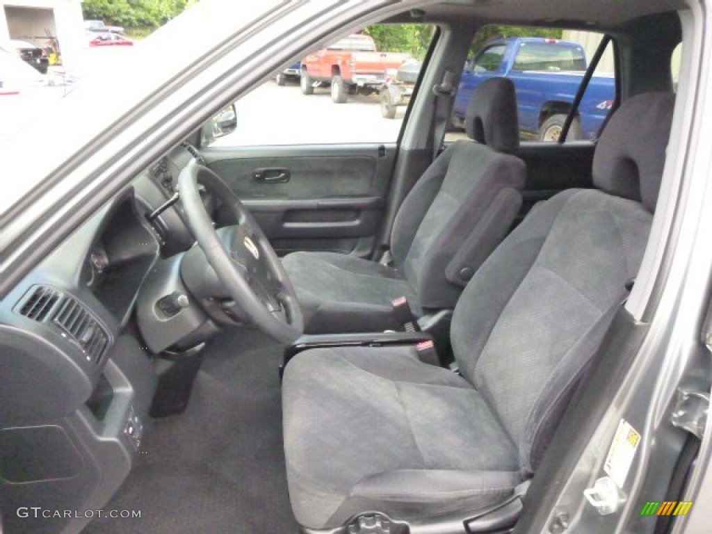 Black Interior 2005 Honda CR-V EX 4WD Photo #95419902