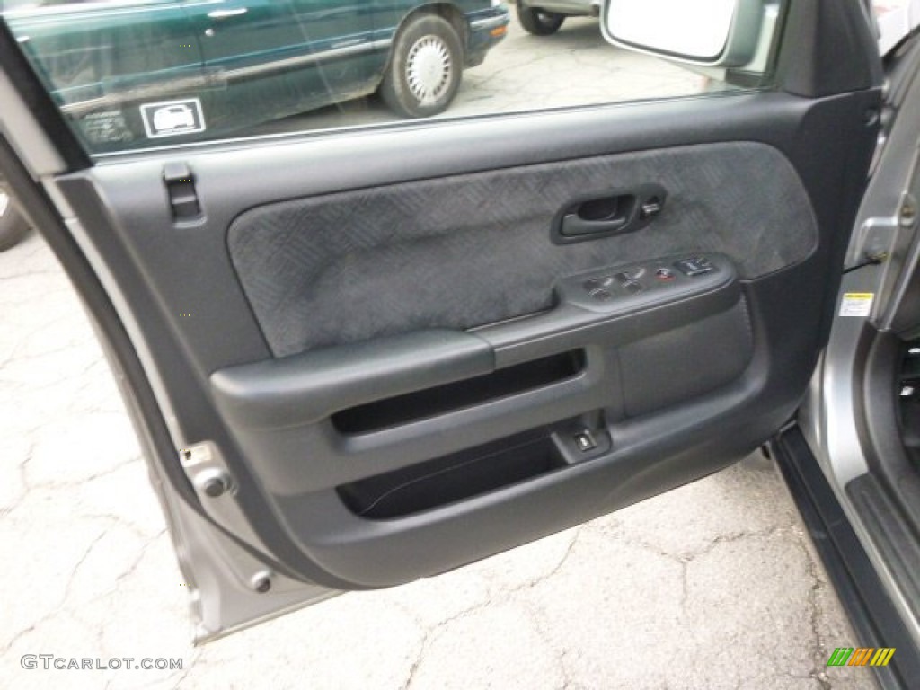 2005 Honda CR-V EX 4WD Black Door Panel Photo #95419920