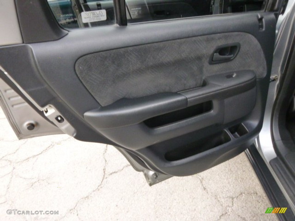 2005 Honda CR-V EX 4WD Black Door Panel Photo #95419953