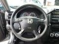 2005 Honda CR-V Black Interior Steering Wheel Photo